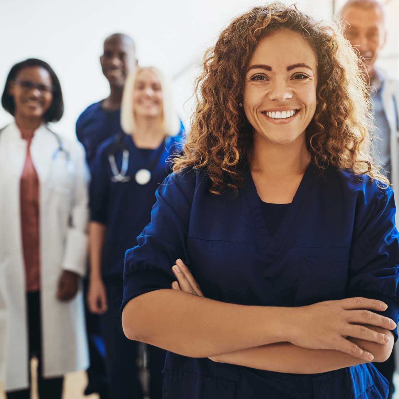 A dedicated home health and hospice care team